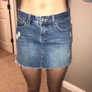 Denim skirt